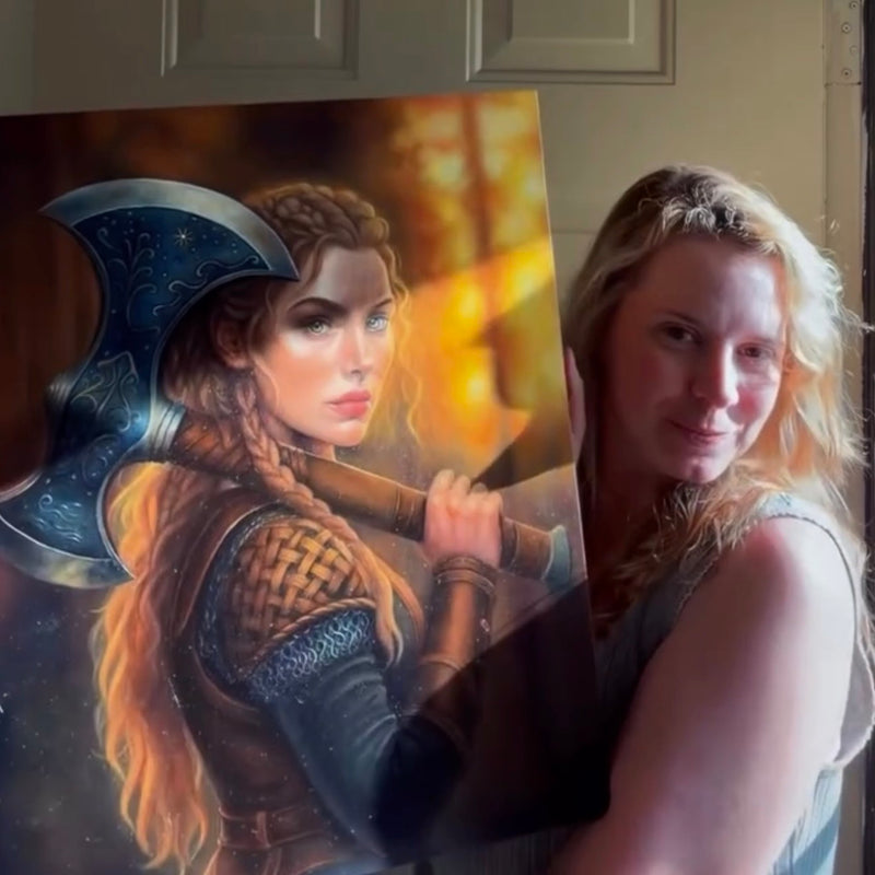 “My first character artwork delivered, and I truly feel like the luckiest author in the world. I’m so thankful I got to collaborate with Alexandra and have her as part of my author journey.”