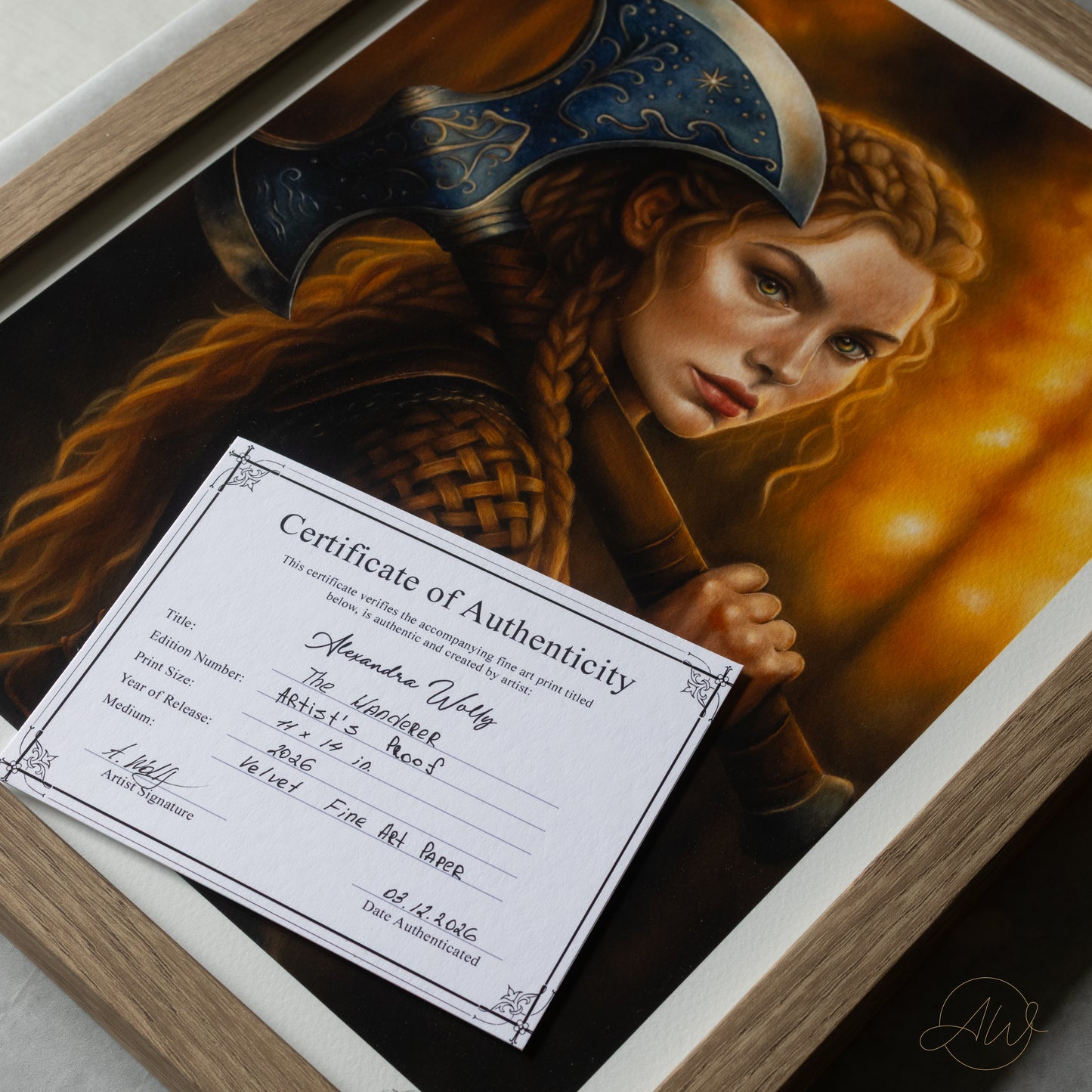 "The Shadowed Veil" Limited Edition Print
