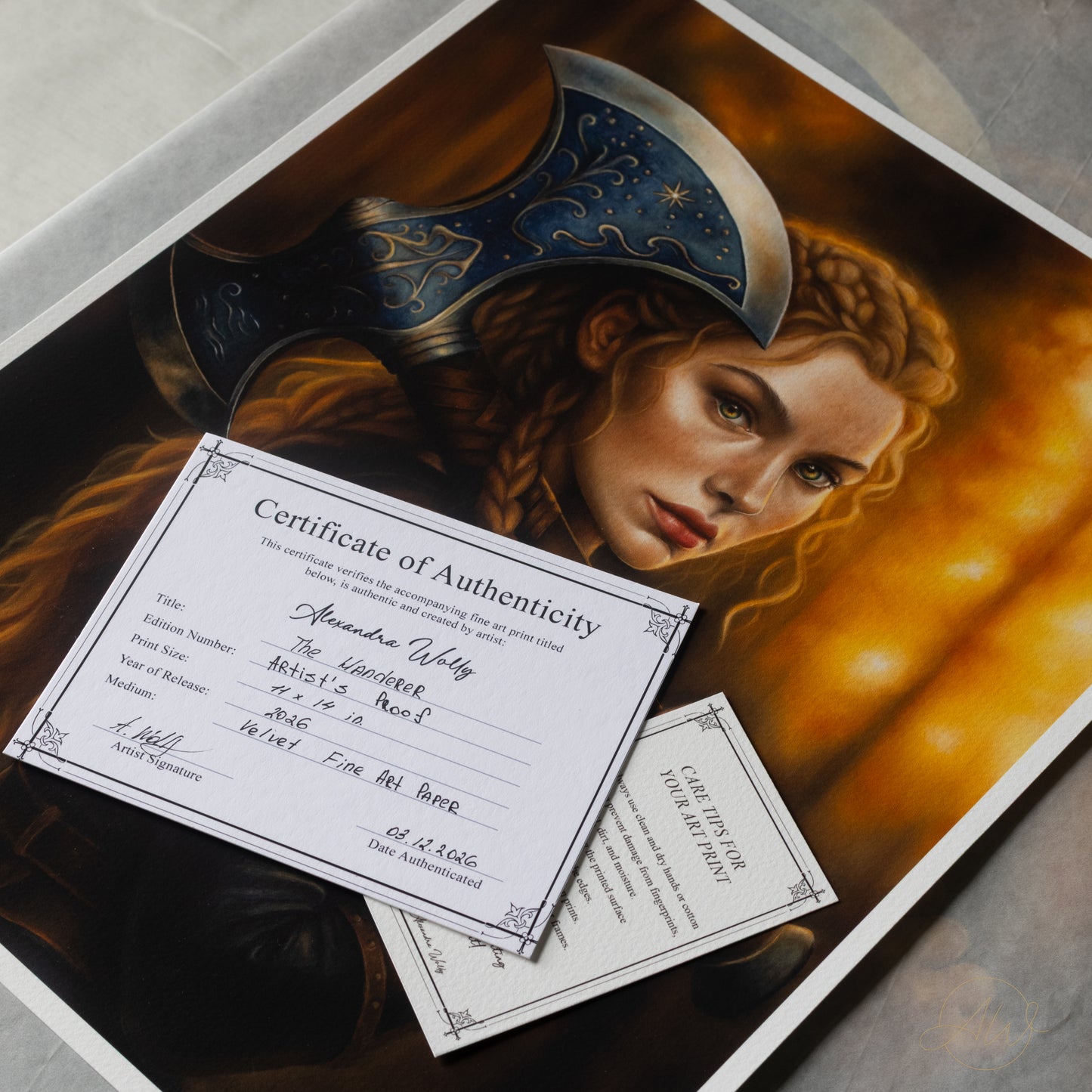 "The Shadowed Veil" Limited Edition Print